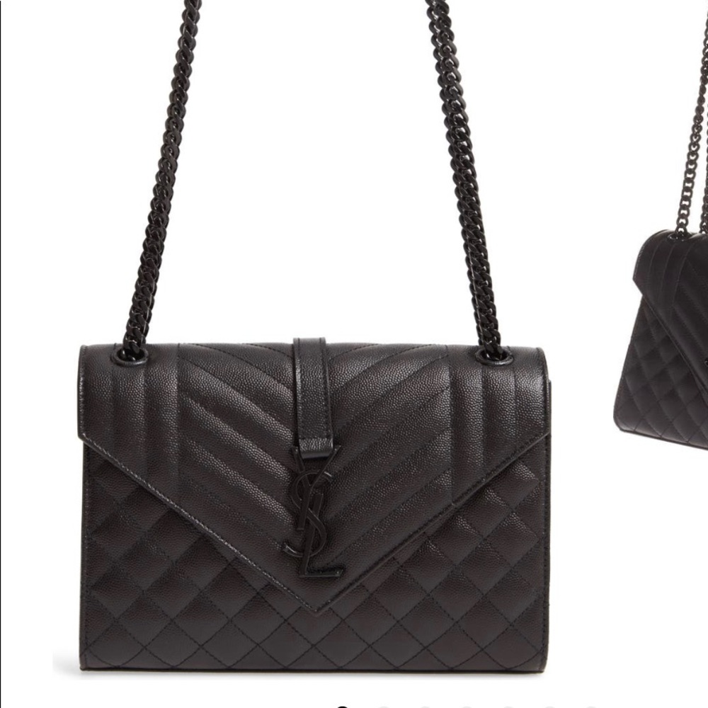 Bag insert for YSL medium triquilt envelope